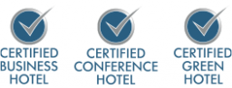 Certified Business Hotel, Certified Conference Hotel, Certified Green Hotel
